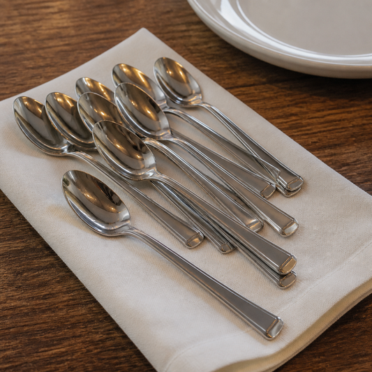 Commercial Stainless Steel Dessert Spoon Pack of 12