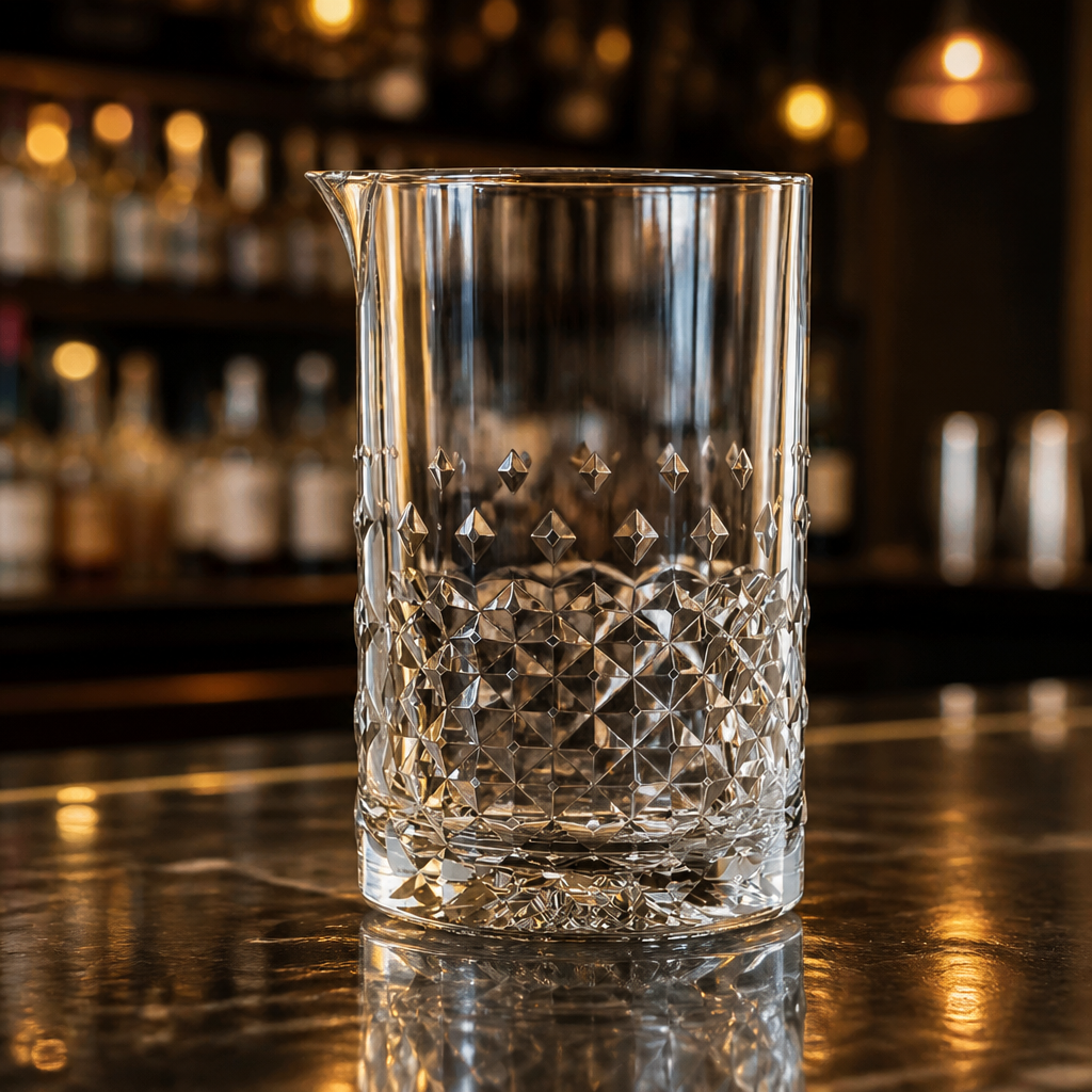 750ml Commercial Cocktail Mixing Glasses with Lip - 6 Pack