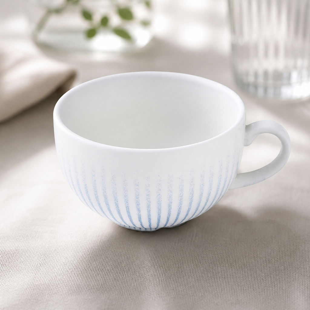 Commercial Ceramic Mugs 340ml Pack of 12 for Catering Use