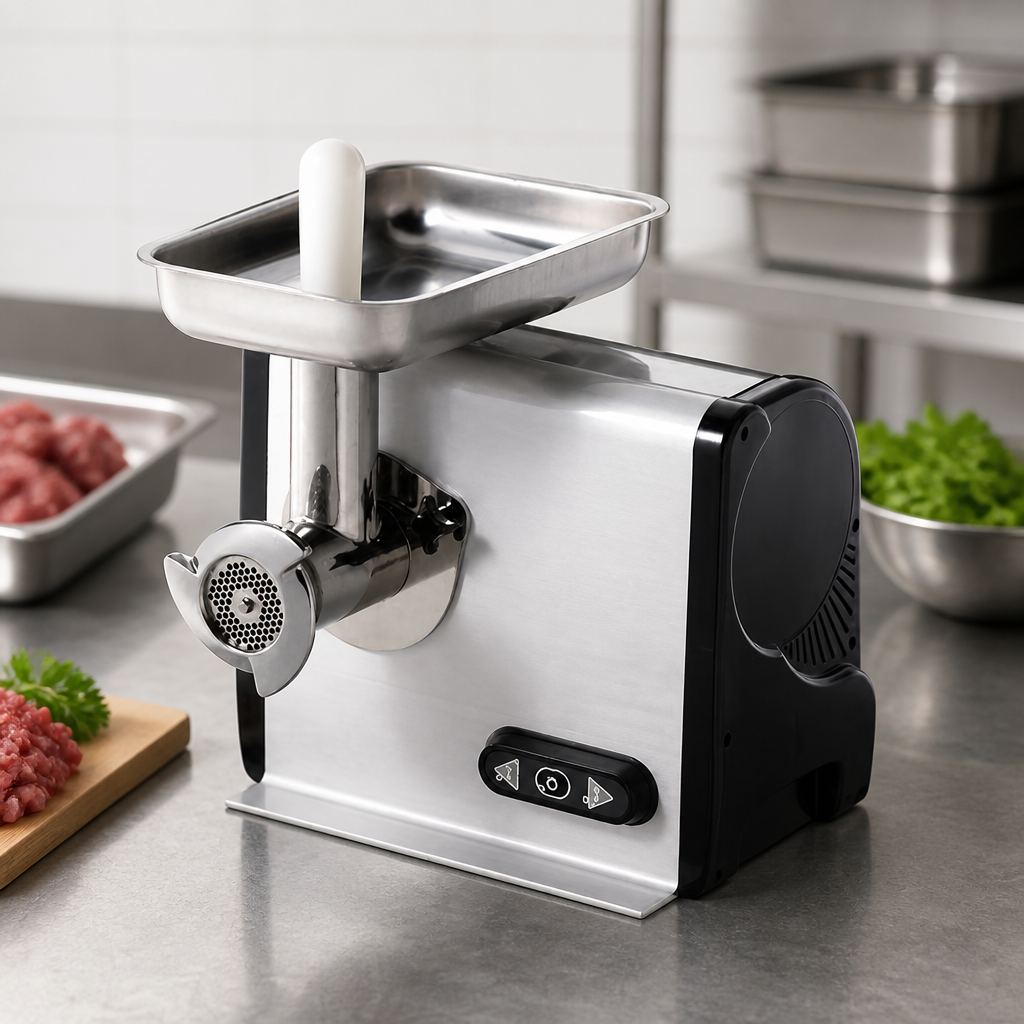 Commercial Meat Mincer 750W 22kg/h Heavy Duty Kitchen Grinder