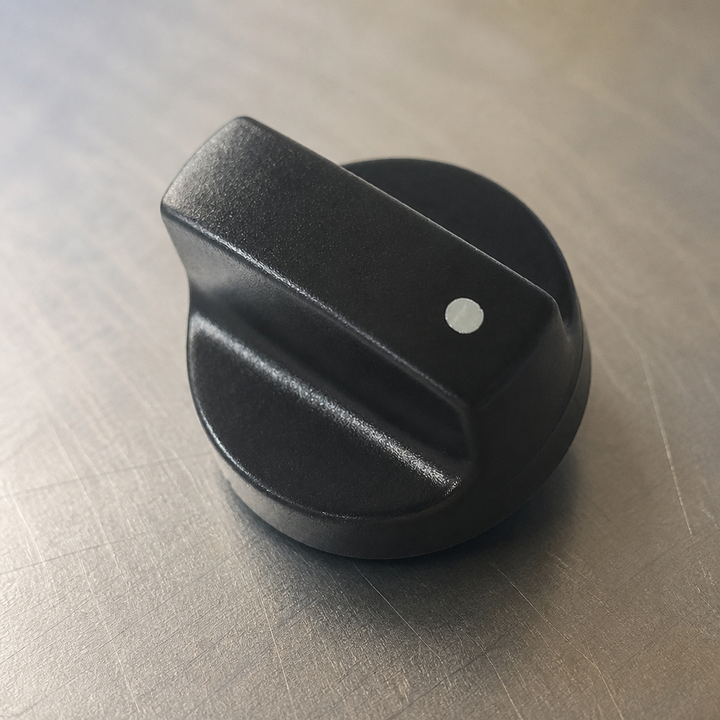 Commercial barbecue control knob replacement for griddle