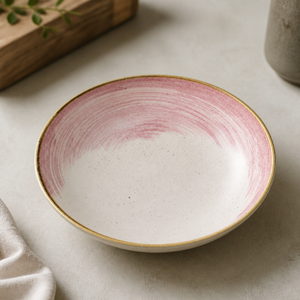 Commercial Coupe Bowls Petal Pink 182mm 12 Pack