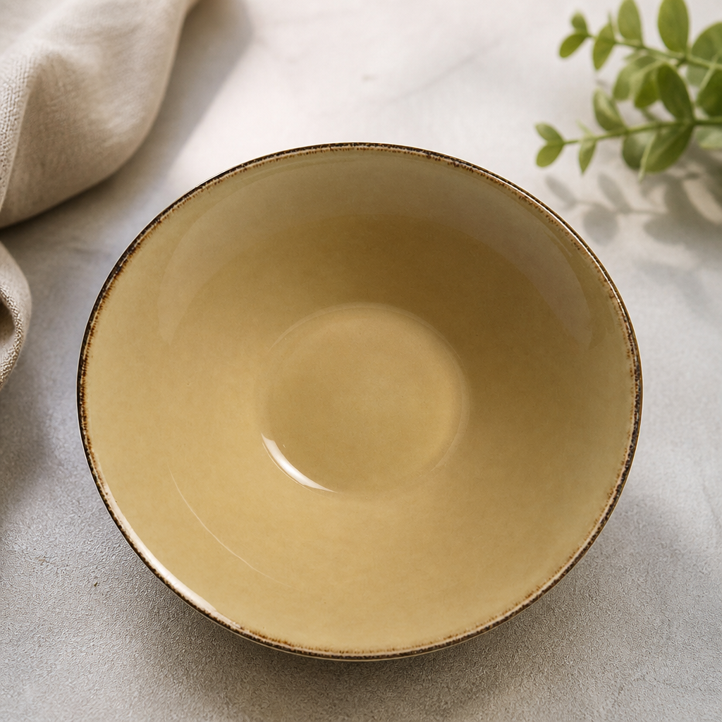 Commercial 165mm Wheat Essence Bowls - 24 Pack