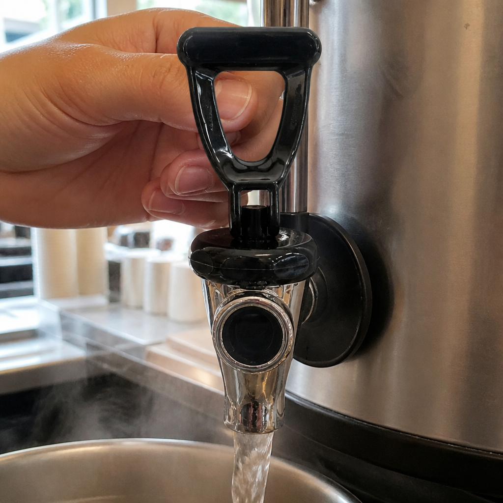 Commercial water boiler tap assembly replacement part
