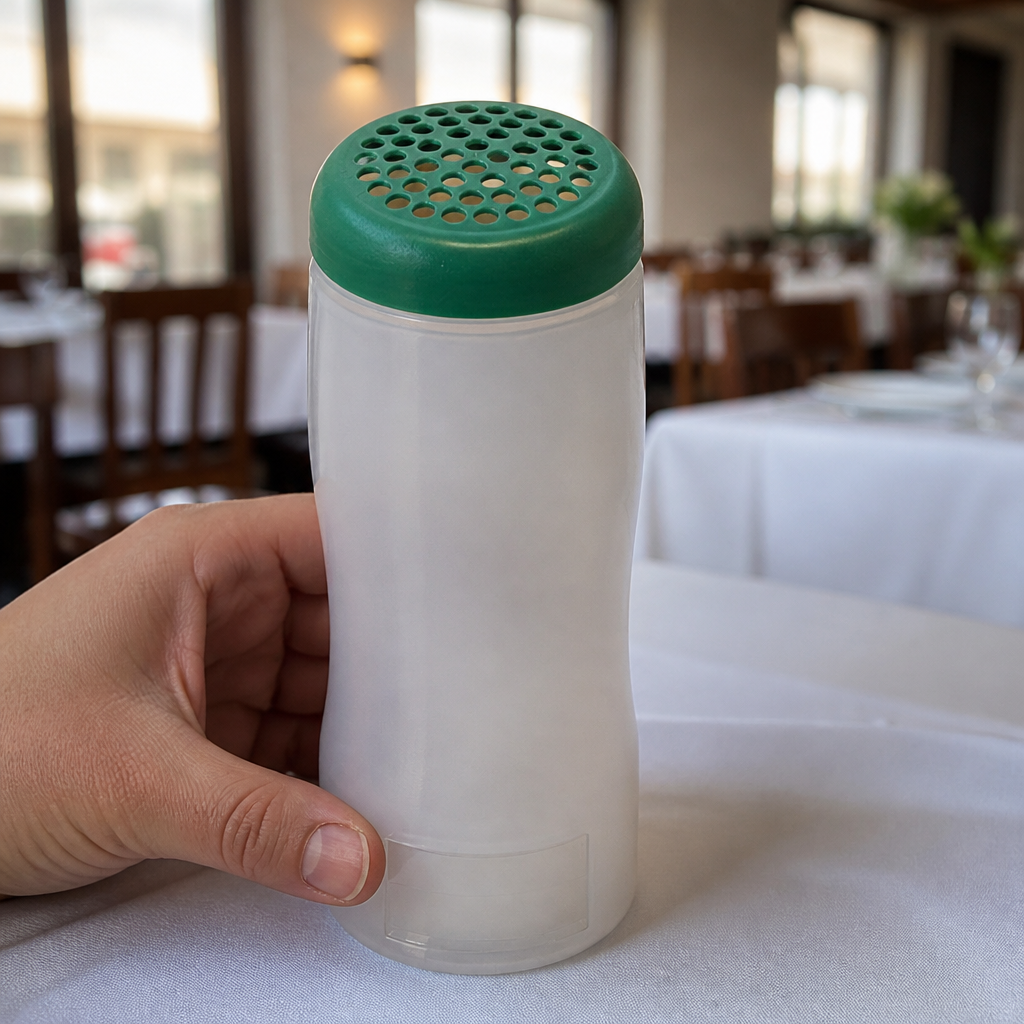 350g Commercial Coarse Seasoning Dispenser for Kitchen Use