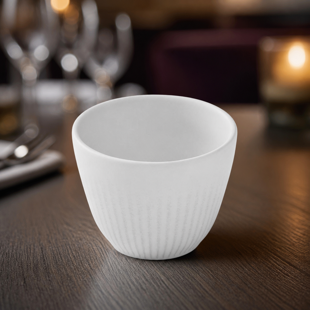 Commercial Chip Cups Grey 100mm 0.33 Ltr Pack of 12