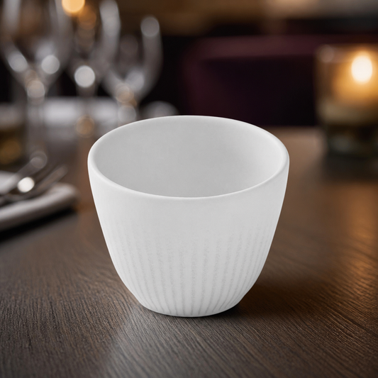 Commercial Chip Cups Grey 100mm 0.33 Ltr Pack of 12