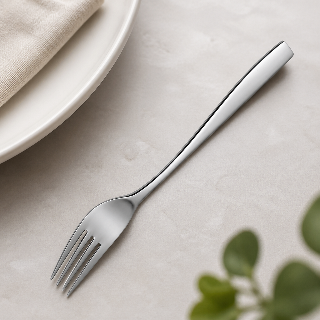 Commercial Stainless Steel Table Forks 12 Pack 208mm