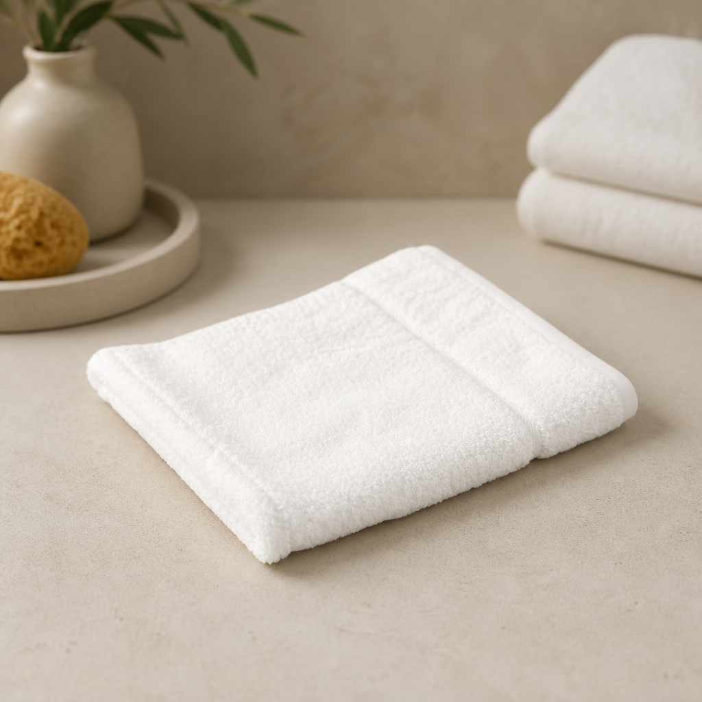 Commercial Cotton Hand Towels 50x90cm for Spa and Hospitality