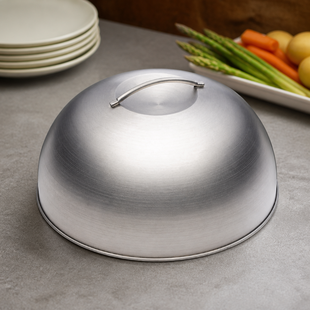 Commercial Stainless Steel Melting Dome 225mm Food Cover