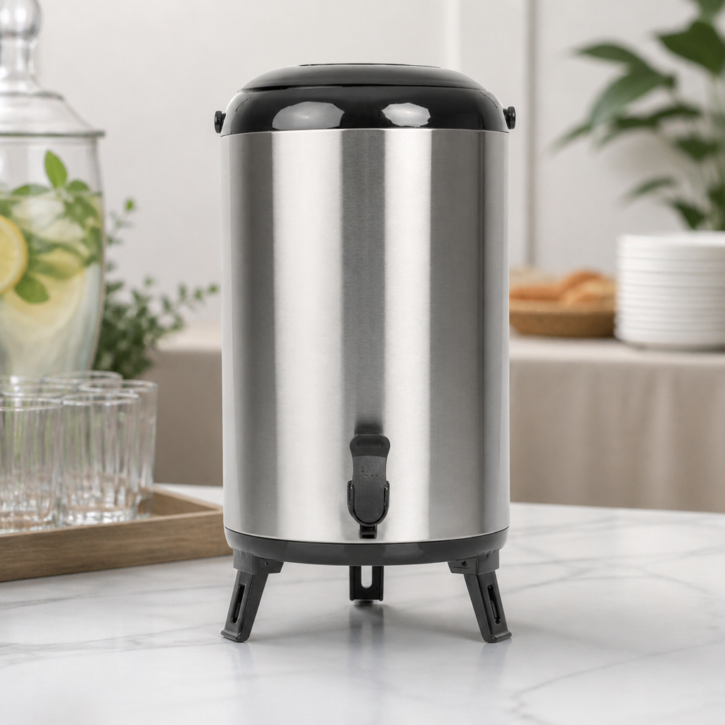 Commercial Stainless Steel Beverage Dispenser 13.5L