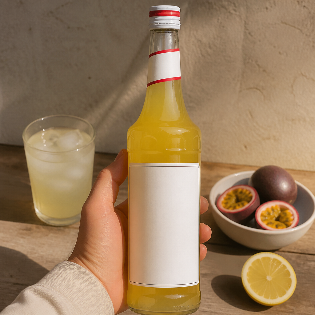 700ml Commercial Passion Fruit Syrup for beverages and cocktails