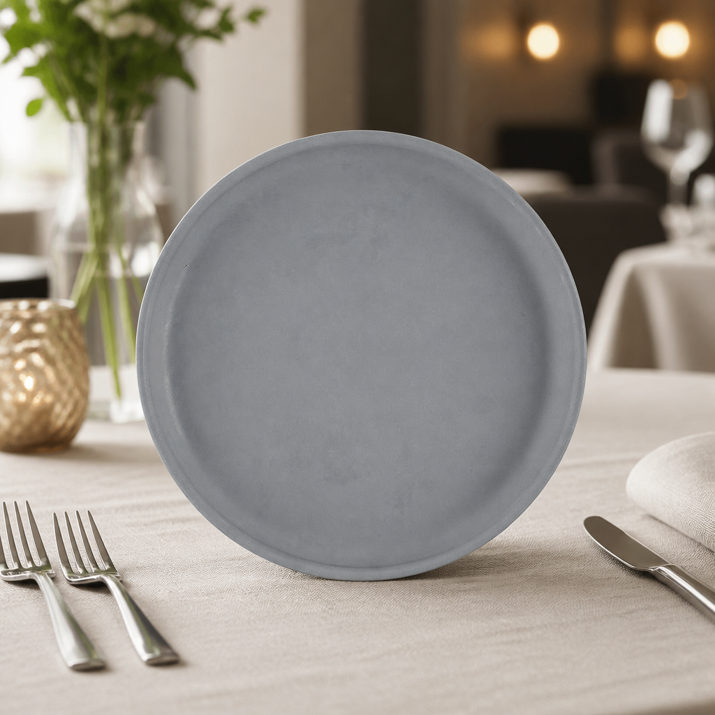 Commercial Walled Plates 206mm Super Vitrified Ceramic 6 Pack