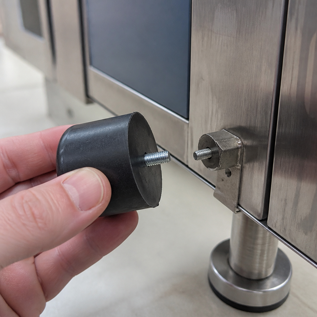 Genuine commercial oven leg replacement for combination ovens