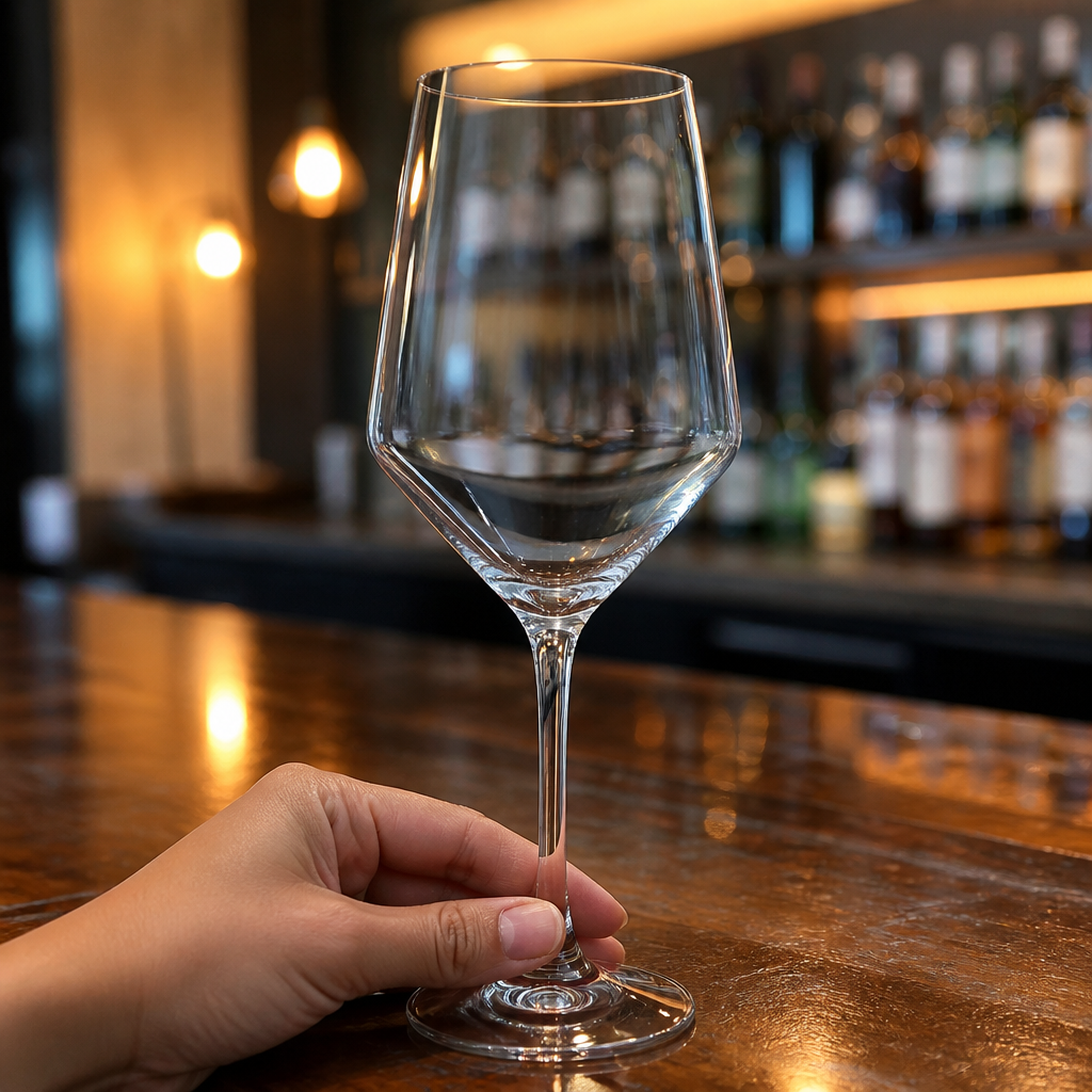 Commercial red wine glasses 560ml lead-free crystal 6 pack
