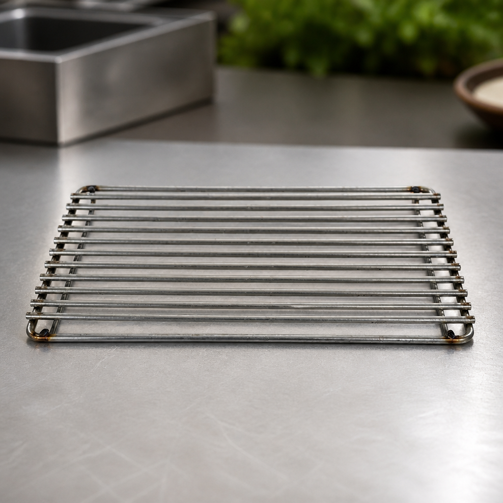Commercial Searing Grate for Medium Konro Grill 6mm Stainless