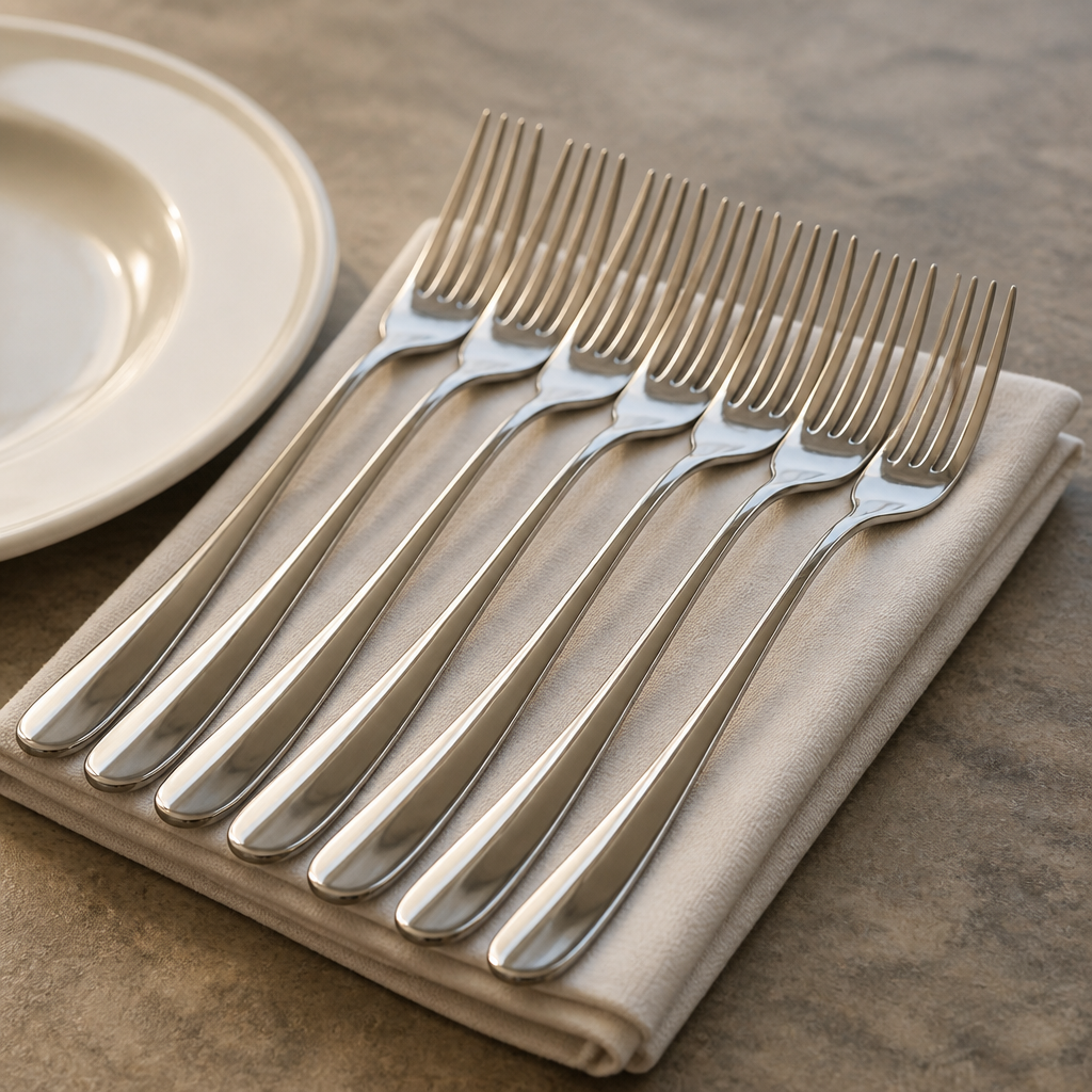 Commercial Table Forks 12 Pack 205mm Stainless Steel