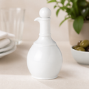 Commercial Ceramic Oil or Vinegar Jars 12 Pack White