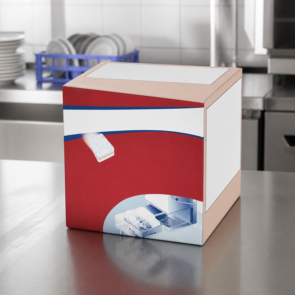 Eco-Friendly Commercial Dishwasher Tablets 200 Pack 3-in-1