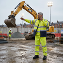 Professional High Visibility Reversible Bodywarmer with Fleece Lining and EN ISO 20471 Class 2 Compliance