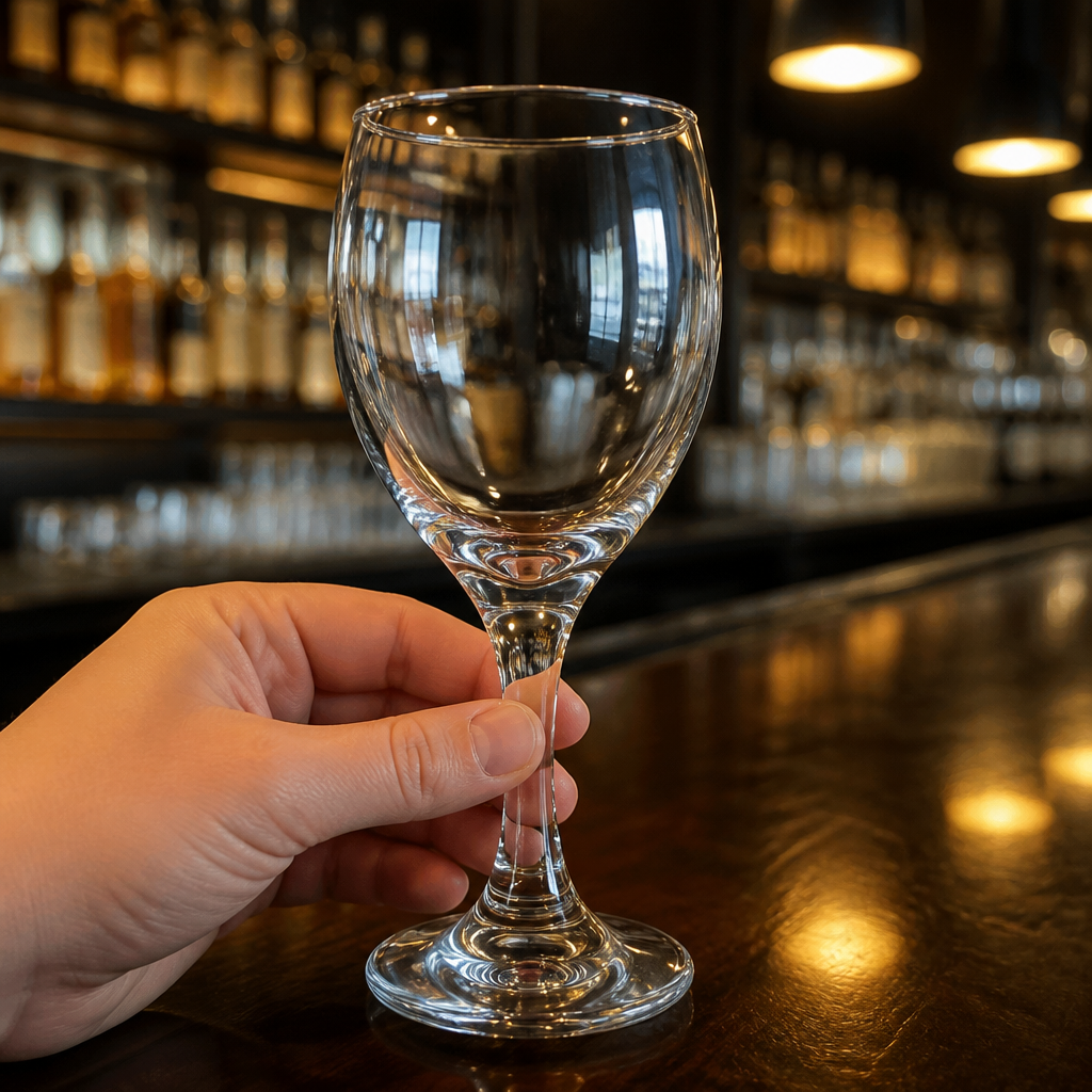 Teardrop Wine Glasses 180ml 12 Pack for commercial use
