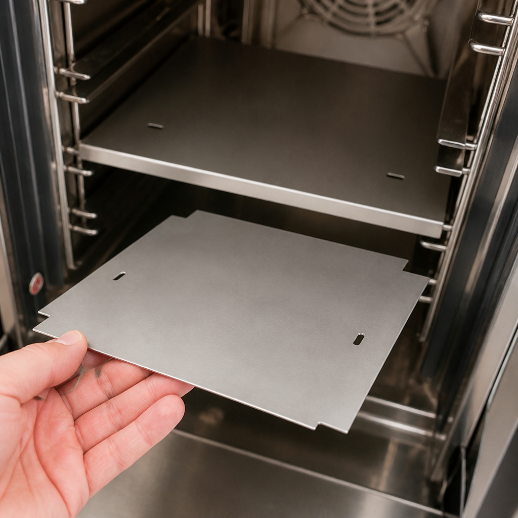 Commercial Oven Support Frame Upper Lower Shelf Kit