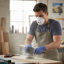 Premium Lightweight Cup Shaped Respirator Valved for Effective Dust Protection - Box of 10 with Comfortable Fit and Hygienic Design