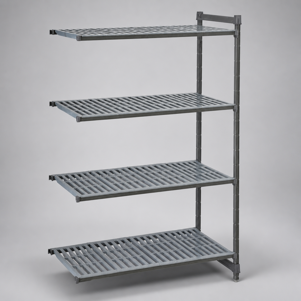 4 Tier Vented Cold Room Racking Add-On 1830x1175x460mm