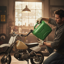 Premium Heavy Duty 5 Litre Fuel Can with Long Spout, Durable HDPE Construction for Unleaded Petrol