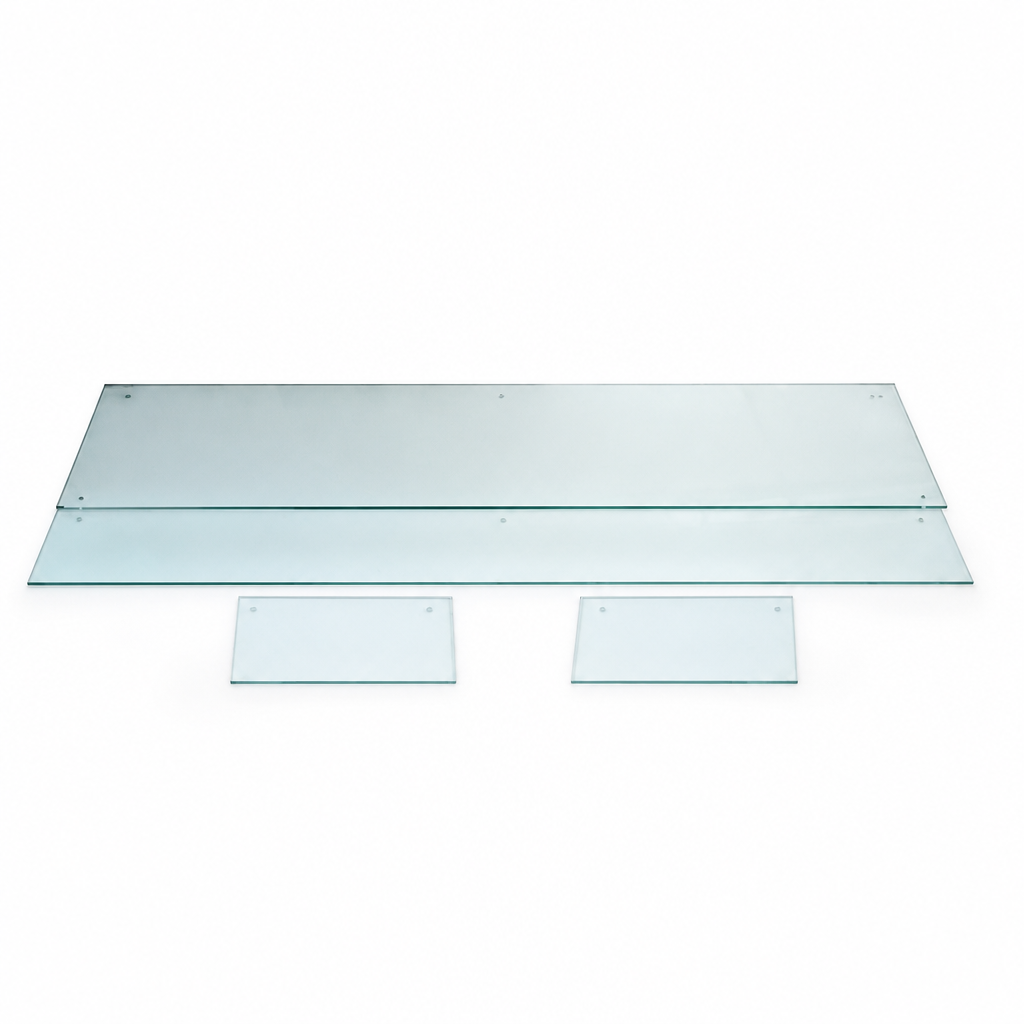7x GN Countertop Replacement Glass Kit for commercial fridge
