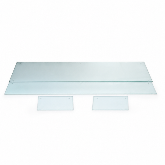 7x GN Countertop Replacement Glass Kit for commercial fridge