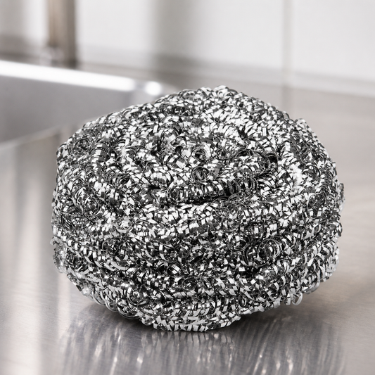 Commercial Stainless Steel Scourer for Heavy-Duty Cleaning