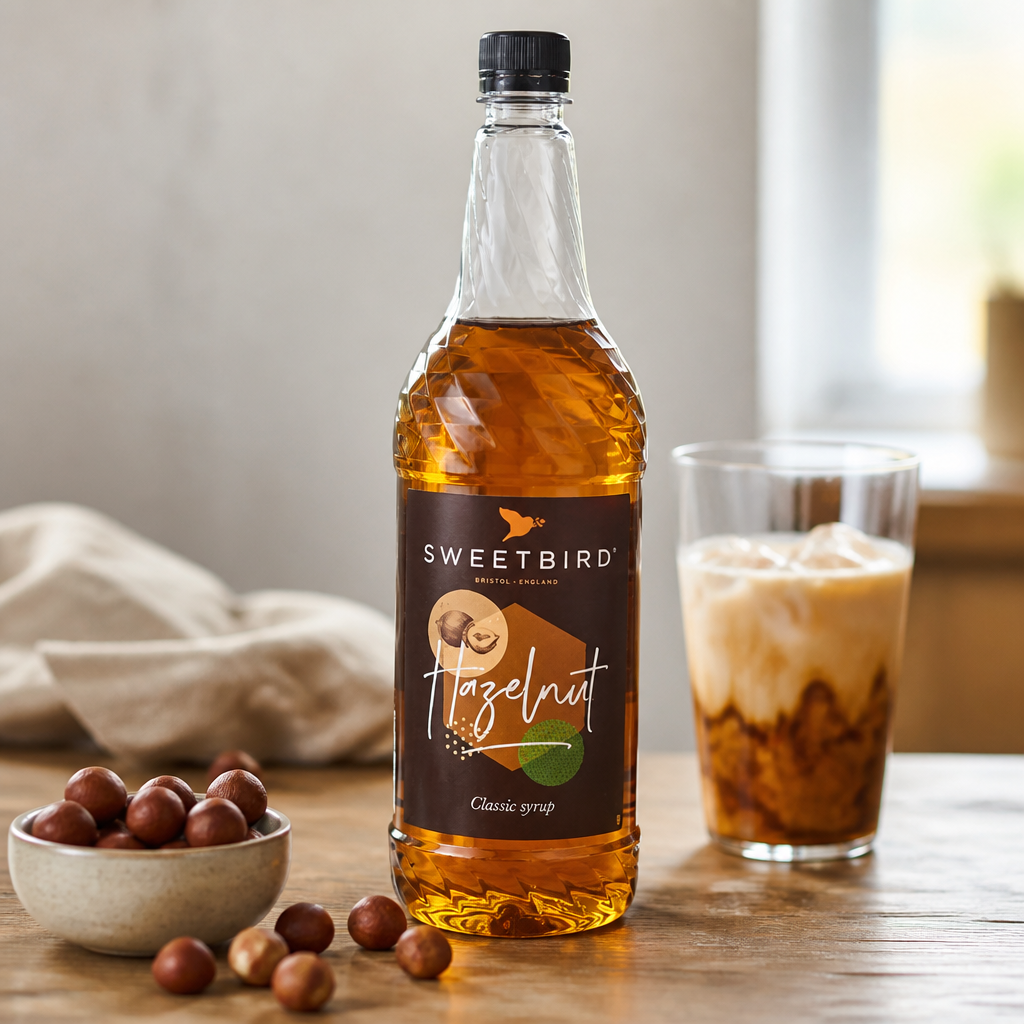 Hazelnut Syrup 1L for beverages and desserts