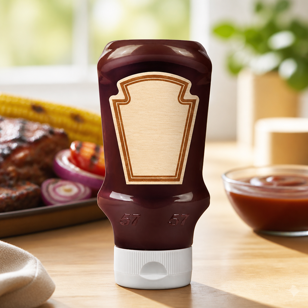 Bulk Barbecue Sauce 220ml - Classic Flavor 8 Pack