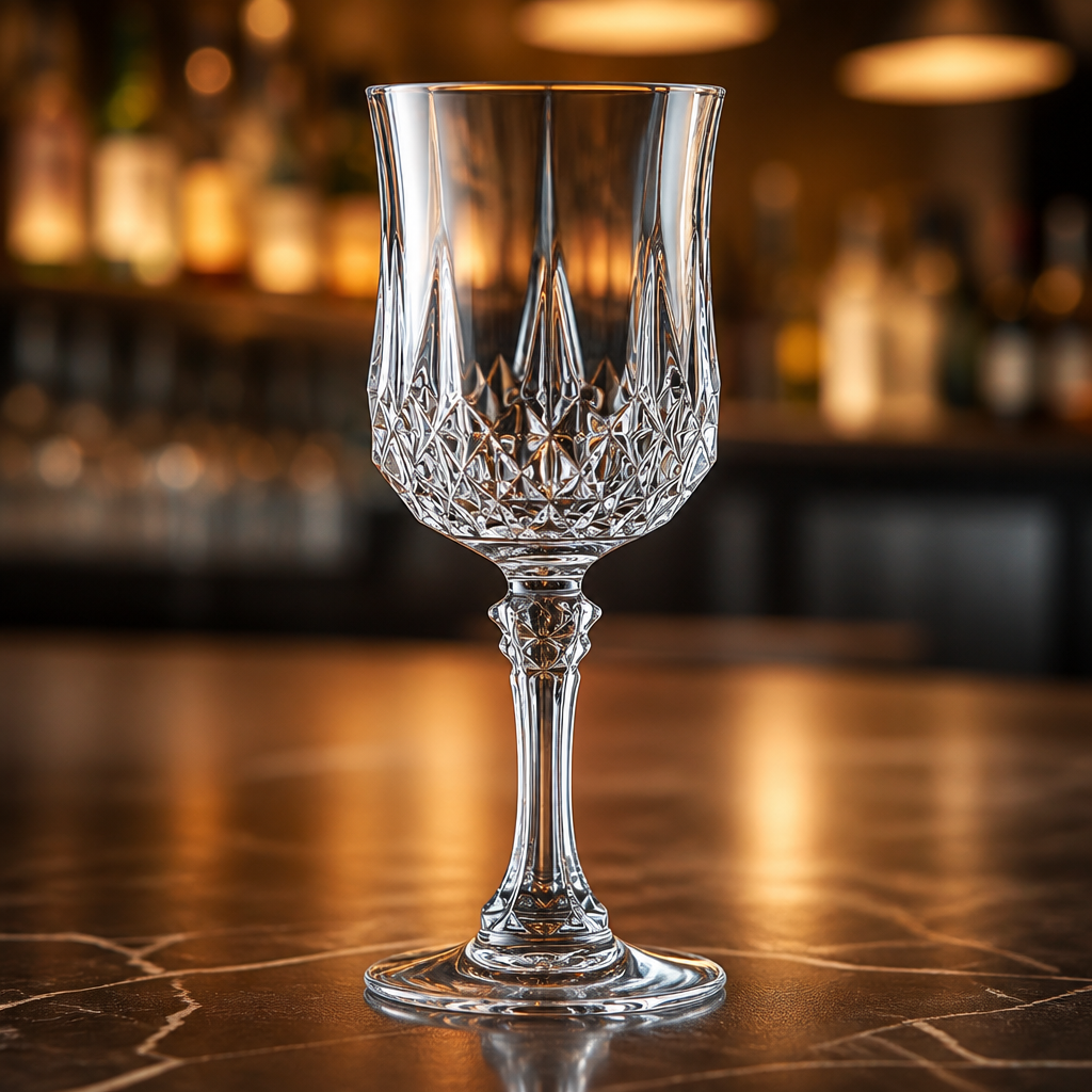 Commercial Wine Glasses 170ml Clear Glass 8 Pack