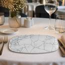Commercial Kintsugi Oblong Plates 287x152mm 12 Pack