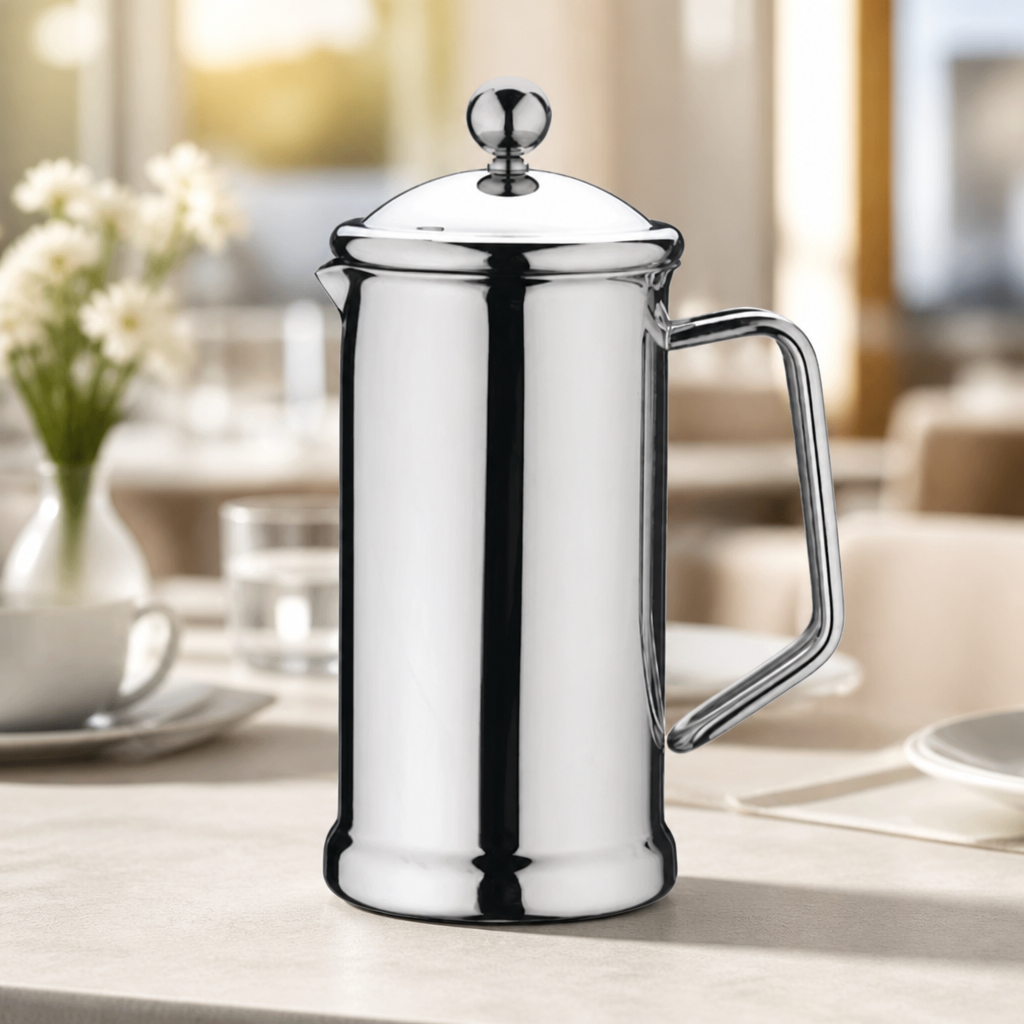 6 Cup Commercial Stainless Steel Cafetiere French Press