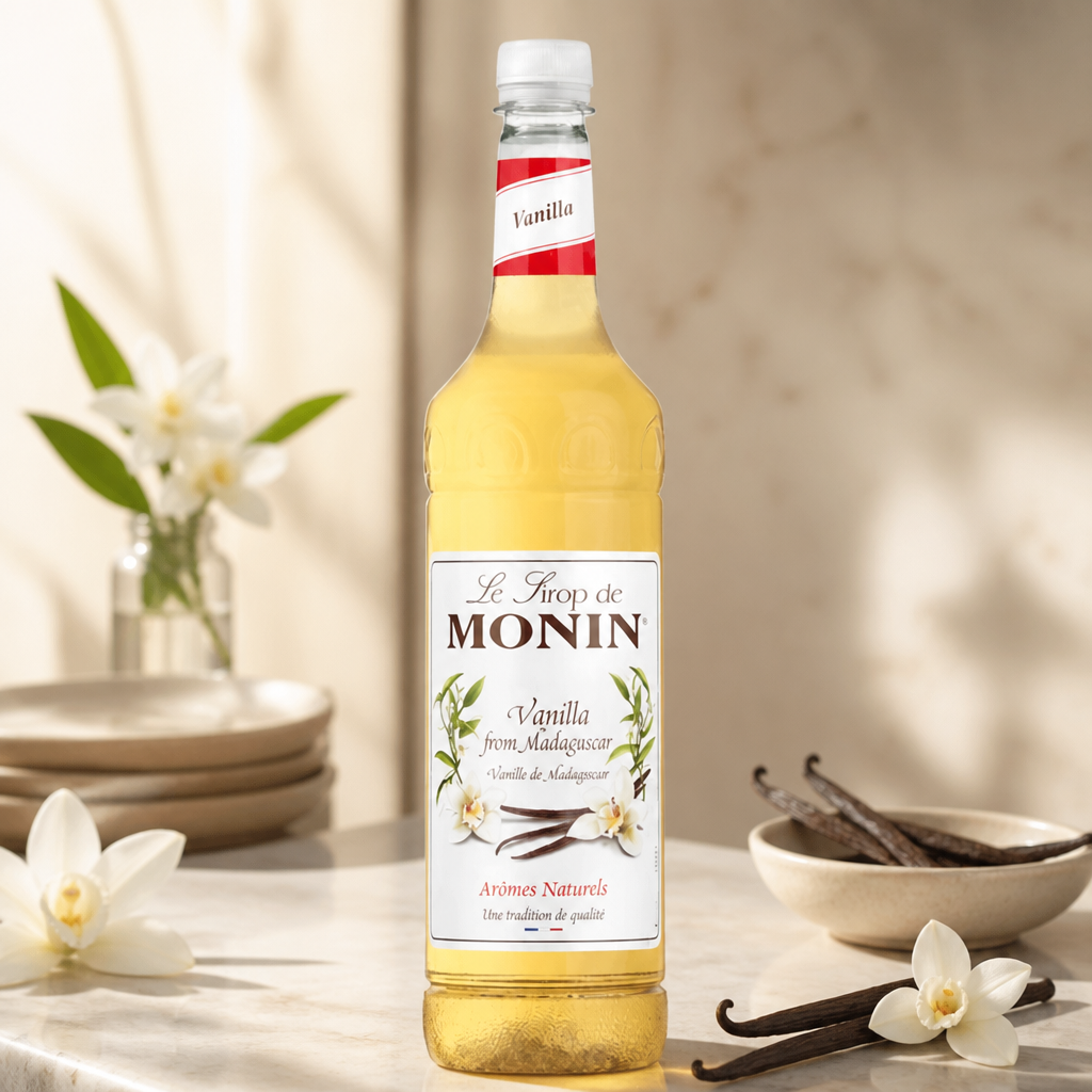 1Ltr Commercial Vanilla Syrup for cocktails and beverages