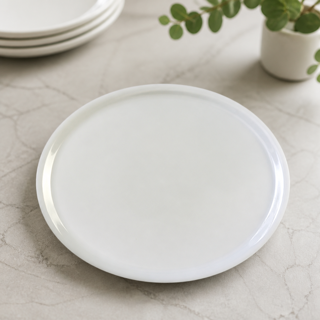 Commercial Pizza Plates 310mm Durable Ceramic 6 Pack
