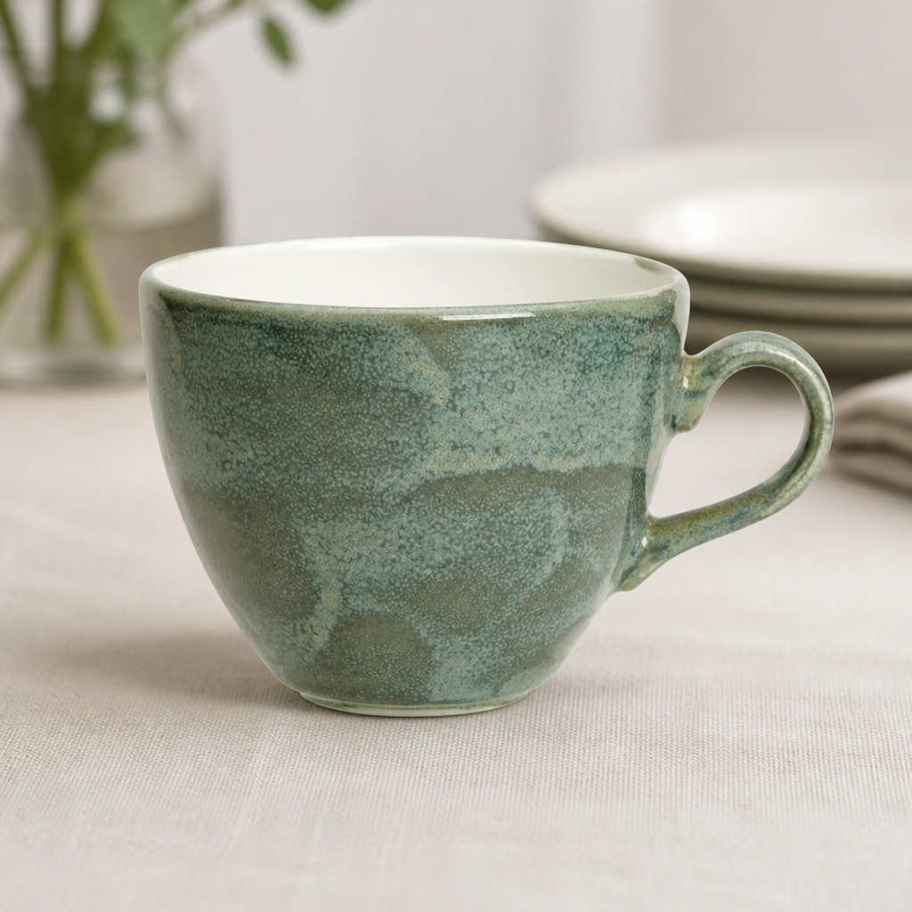 Commercial Jade Cups 350ml - 12 Pack Catering Tableware
