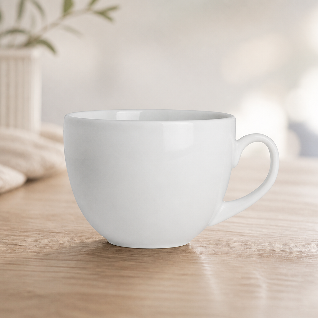 Commercial Porcelain Coffee Cups 251ml 36 Pack