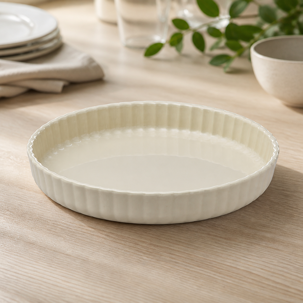 Ceramic Flan Dish 280mm