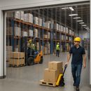 Custom Made PVC Strip Curtains – Medium Duty, Flexible Zoning Solution