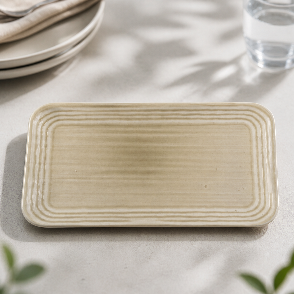 Commercial Rectangular Plate 270x160mm for Catering 12 Pack