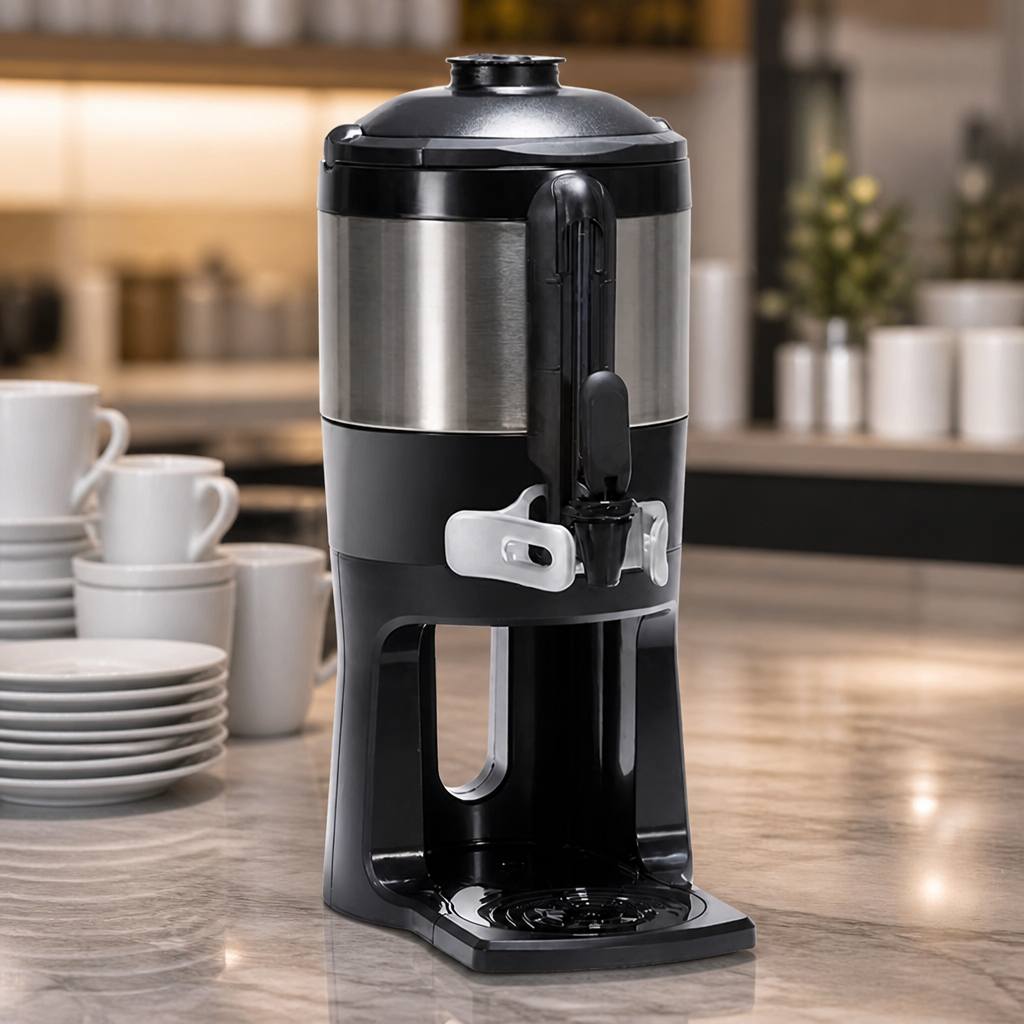 Commercial Coffee Percolator 5.7Ltr Insulated Stainless Steel
