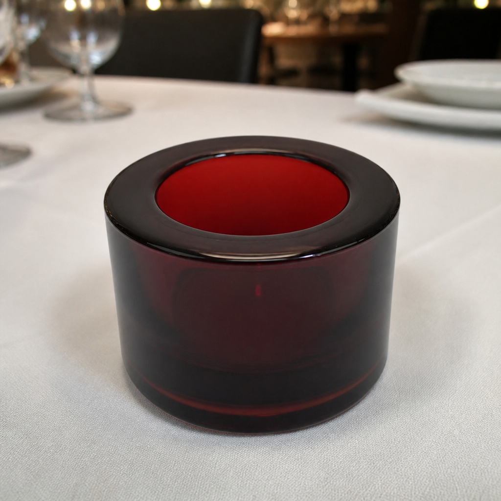Commercial chunky tealight holders 12 pack 82mm diameter