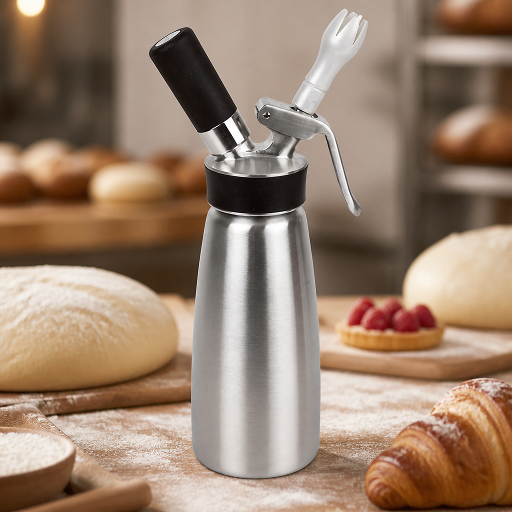 500ml stainless steel commercial cream dispenser for whipped cream