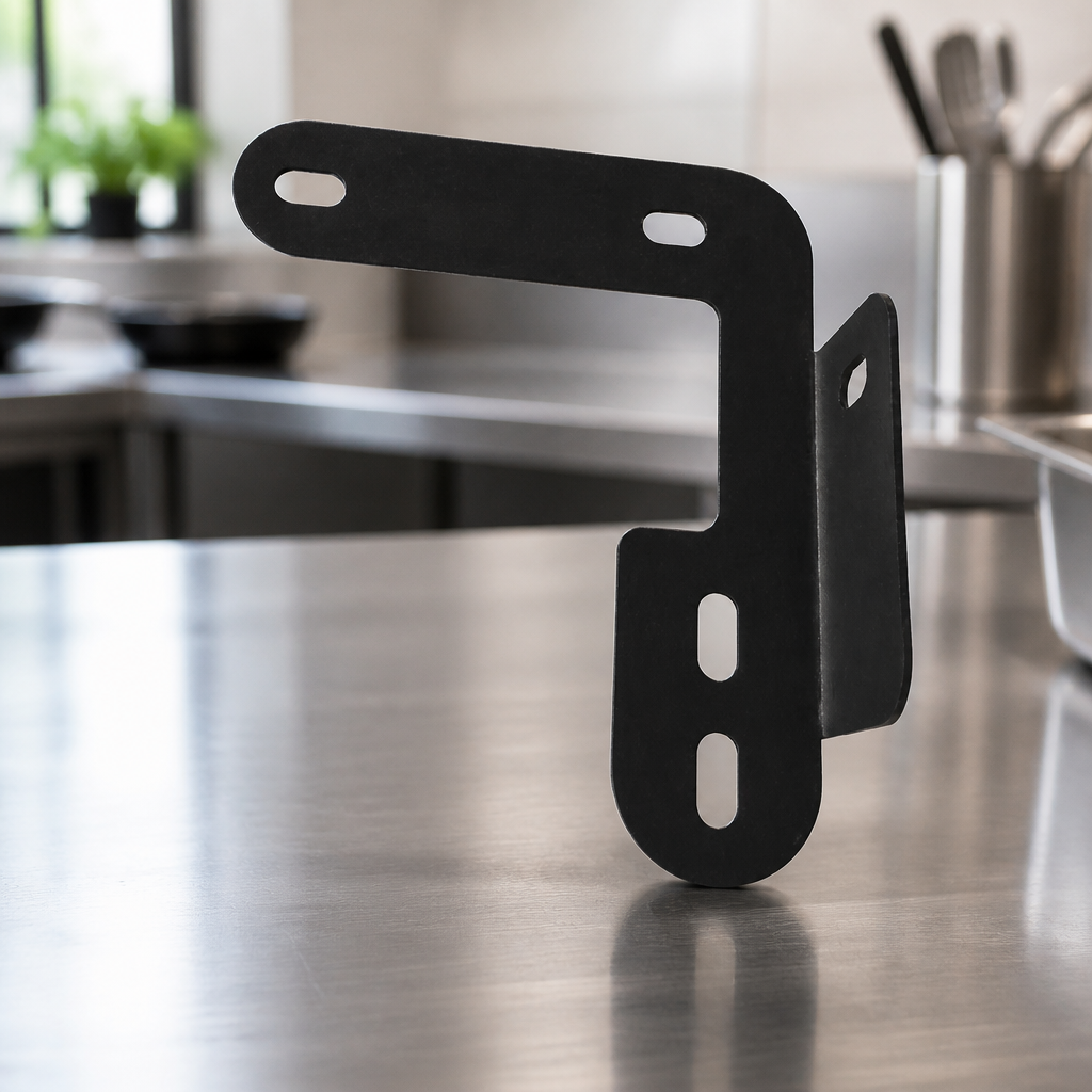 Commercial Barbecue Right Triangular Bracket Spare Part