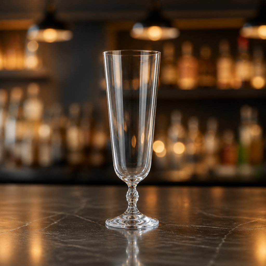 24 pack of 405ml commercial stemmed beer glasses