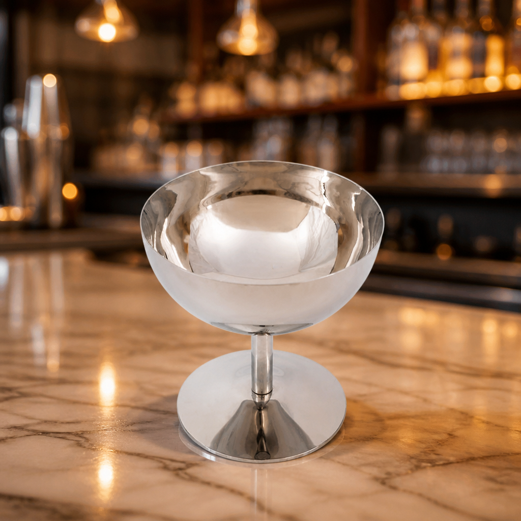 Commercial Stemmed Sundae Cup 250ml Elegant Dessert Glass